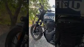 ROYAL ENFIELD HUNTER CRASH GUARD | ACCESSORIES | RAGHUDSP | MOTOFUZO #huntercrashguard