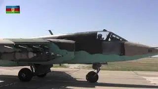 Azerbaijan Air Force aircraft conducted live-fire flight-tactical exercises..