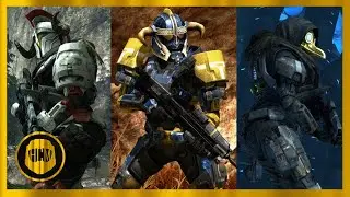 Halo MCC Season 8 - ALL Reach Helmets Showcase