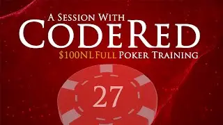 CodeRed Plays 4 Tables Of $0.50/$1.00 NLHE After A Strong Start