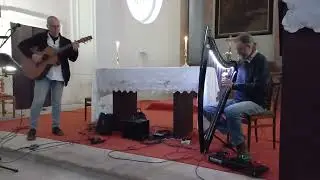 Noc kostelů - Blažim /23.5.2025; Kytara + keltsk&aacute; harfa