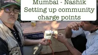 PlugInIndia RE:LIVE 2017 EV Rally : Setting up Community Charge Points (Mumbai-Nashik)