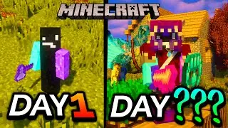 I Spent 100 Days in Minecraft RLCraft... Here's What Happened... kinda