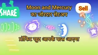 WD gann Best intraday trading strategy using moon and mercury !!!