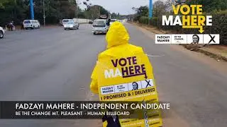 Human Billboards - Fadzayi Mahere