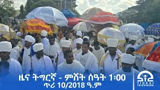 ዜና ትግርኛ - ምሸት ሰዓት 1፡00 - ጥሪ 10/2018 ዓ.ም | #Tigrai_Television | #ቴሌቪዥን_ትግራይ |