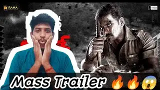 #laththitrailer Laththi - Official Trailer REACTION!! | |Laththi Trailer Reaction|LaththiReaction