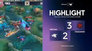 Highlight | Vibe Team VS Forze Esport | Decider Stage | D1M3 | CHxD Winter Is Coming |