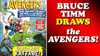 Avengers 1 1/2 - Bruce Timm pays homage to Jack Kirby, Stan Lee, and Silver Age Marvel Universe!