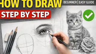 HOW TO DRAW LIKE A PRO (BEGINNER FRIENDLY STEP BY STEP GUIDE)