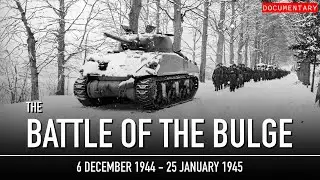 The Battle of The Bulge: Arctic Warfare Hell | WWII Documentary