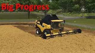 SEEDING MUSTARD & HARVEST GRAINS🥕🚜🐄 l FS 25 MONDAY EVENING Stream FS25 l #25