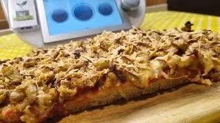 Pizza in teglia alla norma per bimby TM7 TM6 TM5 TM31 TM21
