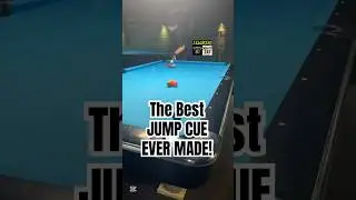 The Best Jump Cue Ever Made! #pooltrickshots #jumpcue