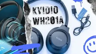 KVIDIO auriculares bluetooth impresiones en ESPAÑOL | comprados POR 19€ EN AMAZON