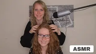 ASMR Real Person Scalp Massage 💆‍♀️ (Scalp Check, Hair Brushing, Nederlands)