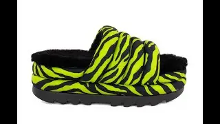 Ugg &Gamma;&upsilon;&nu;&alpha;&iota;&kappa;&epsilon;ί&alpha; &Pi;&lambda;&alpha;&tau;&phi;ό&rho;&mu;&alpha; Maxi Slide Tiger Print W/1127075-KLM