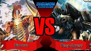 Digimon TCG: Dinomon VS Deep Savers (Match, EX8 Format)