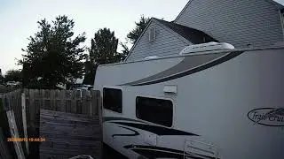 backing a 23FT trailer into my yard with 3 inches clearance