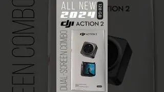 New 128 GB Dual screen DJI Action 2 Unboxing