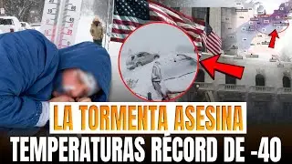ESTÁN MURIENDO EN LA CALLE 😨 18 FALLECIDOS CONFIRMADOS EN USA POR LA HIPOTERMIA EXTREMA