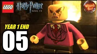 LEGO Harry Potter Years 1&ndash;4 Walkthrough Part 5 - Professor Quirrell Boss Fight!