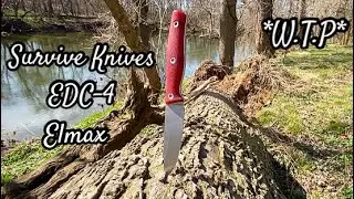 Survive Knives EDC-4 in Elmax. What&rsquo;s my thoughts&hellip; It&rsquo;s Fire!🔥🔪🇺🇸