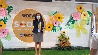 SODRA ( STATE OF THE DSWD REGION 1 ADDRESS ) SAN FERNANDO CITY LA UNION