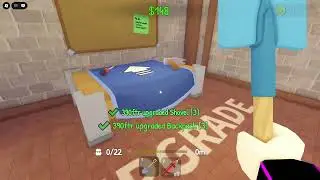 playing Roblox dig the backyard