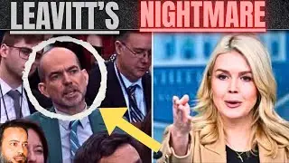 'You're left-wing activist' Leavitt's on Camera MELTDOWN - Trump ICE got EXPOSED (Venezuela) 
