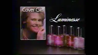 1987 Cover Girl Luminesse Satin Finish Nail Polish 