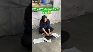 The efforts you can&rsquo;t see &hellip;.🙂