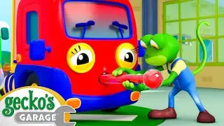 Baby Truck Feels Unwell｜Gecko's Garage｜Funny Cartoon For Kids｜Learning Videos For Toddlers