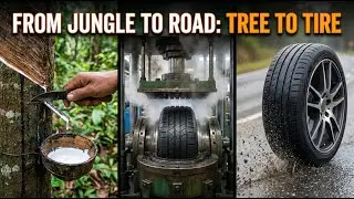 Rubber Tree to Car Tire: The Complete Manufacturing Process (0 to 100)