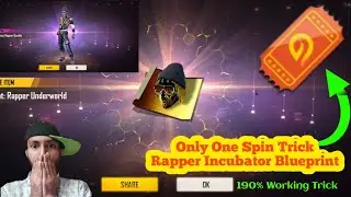 #FreeFire One Spin Blueprint Trick | Rapper Incubator Blueprint Only One Spin Trick | #BGFarmy