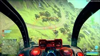 PlanetSide 2 - Mosquito with Hellfire Rocket Pods