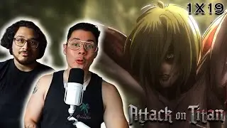 THE PERFECT TRAP?! 😱 (First time watching) - Attack on Titan Reaction Season 1 Episode 19