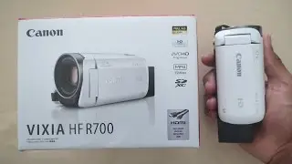 canon vixia hf r700 camcorder test
