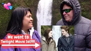 Our Twilight Movie Filming location Adventure! (We Recreated a scene!) VLOG