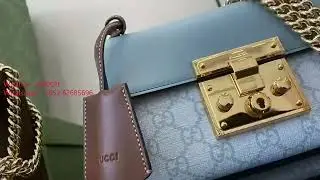 【新品】  Padlock系列小号肩背包  20cm型号：409487。组合小视频#GUCCI #fashion#luxury#bag