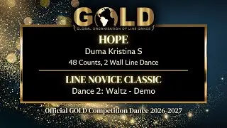 GOLD 2026 Line Novice Classic - Dance 2: Waltz 