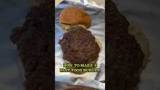 Funny - How To Make A Fast Food Burger!  #shorts #funny #funnyshorts #funnyvideo #food #cooking #lol