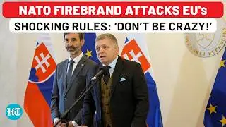 Pro-Russia Slovak PM Fico Blasts EU's Climate Policies In Bold Declaration During A Press Conference