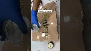 How to Make Resin Nameplate | Resin Nameplate Tutorial |step by step resin art for beginners #resin