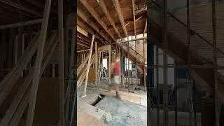 Making a Header on a load bearing wall #construction #diy