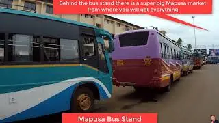 Mapusa Market, Mapusa Taxi Stand, Mapusa Bus Stand, Goa
