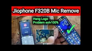 jio F320B mic change hang on logo#Jio F320B hang on logo