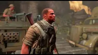 Sniper elite 3 : Mission 3 : Halfaya Pass (Part 1/4) : Difficulty Marksman (PC Game)