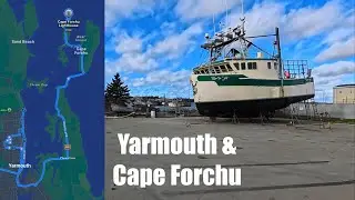 Let&rsquo;s take a Drive | Yarmouth to Cape Forchu Lighthouse #travel #nature #driving #insta360 #relaxing