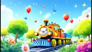 Counting Train 🚂 | Fun Numbers Song 1-20 for Kids | Learn to Count with Rhymes and Music!
